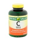 Spring Valley La vitamine C naturelle avec églantier supplément alimentaire 250 ct