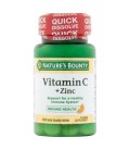 Nature's Bounty La vitamine C et de zinc supplément de vitamine comprimés 60 count
