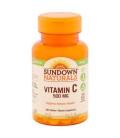 Sundown Naturals Vitamine C Vitamine comprimés supplément 500 mg 100 count