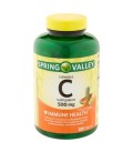 Spring Valley Croquer Vitamine C multiples arômes de fruits Complément alimentaire 200 ct