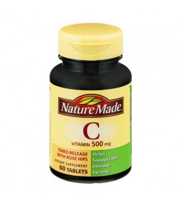 Nature Made vitamine C 500 mg Comprimés - 60 CT