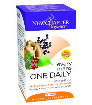 New Chapter Every Man's One Daily, 72 Count