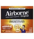 Airborne orange Zesty comprimés effervescents 30 count - 1000 mg de vitamine C - Supplément de soutien immunitaire