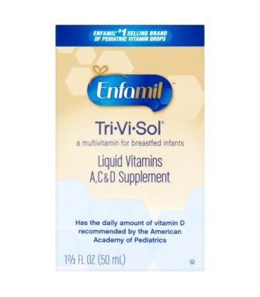 Enfamil Tri-Vi-Sol Liquid Vitamines A Supplément C -amp- D 167 fl oz