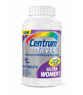 Centrum Ultra Silver, For Women 50+, 200-Count Bottle