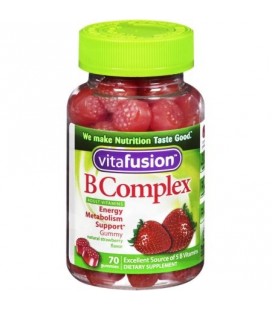 Vitafusion B Complexe Adulte gommeux Vitamines 70 bis (Paquet de 6)