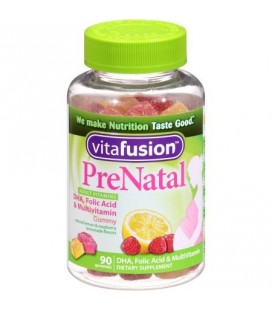 Vitafusion prénatale gommeux vitamines 90 ct