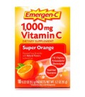 Emergen-C super orange aromatisée 1000mg Vitamine C Complément Drink Mix Fizzy 10 ct