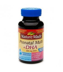 Nature Made Prenatal MultiPlus 200 mg DHA - 90 Liquid Softge