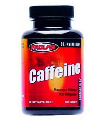 Prolab Caffeine, Maximum Potency, 200 mg, Tablets, 100 table
