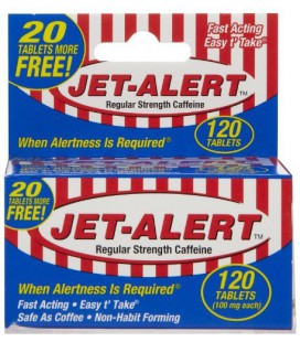 Jet-Alert 100 MG Each Caffeine Tab 120 Count