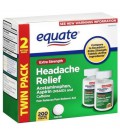 Equate - Headache Relief, Extra Strength, Acetaminophen, Asp