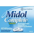 Midol Complete Caplets, 40-Count Boxes (Pack of 3)