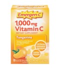 Emergen-C Mandarine Flavored 1000 mg de vitamine C Supplément boisson gazeuse Mix 10 pk