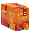 EnerC effervescente en poudre Mélange de boisson la vitamine C 1000 mg Orange CT 30