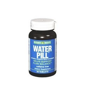 Water Pill Natural Diuretic With Potassium, Caffeine Free Ta