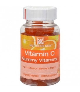Nutrition Now La vitamine C Gummy vitamines saveur d'orange naturel