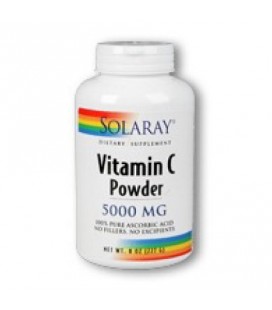 Vitamine C Poudre cristalline Solaray 8 oz poudre