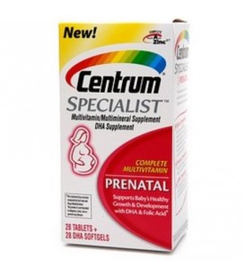 Centrum Spécialiste complet multivitamines- prénatal comprimés et gélules 56 ch (Pack de 6)