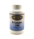 B-Complex 100 par Vitamin Discount Center - 250 capsules de vitamine B
