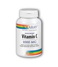 La vitamine C 1000mg deux étapes 100 Solaray Libération lente onglets