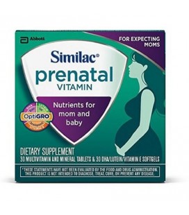 Similac prénatale multivitamines - DHA - Lutéine 30 bis (Paquet de 3)