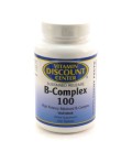 B-Complex 100mg Action Progressive - Vitamin Discount Center - 100 comprimés de vitamine B