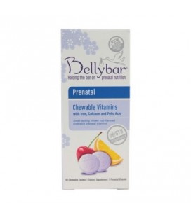 Bellybar prénatale Croquer vitamine fruits mélangés - 60 comprimés à croquer