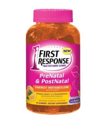 FIRST RESPONSE PreNatal et postnatale métabolisme énergétique Soutien Orange punch 90 ch