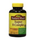 Nature Made ® Super B-Complex avec de la vitamine C et l'acide folique 460 comprimés