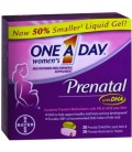 One-A-Day Les femmes Comprimés prénatales et Gels liquides pour 60 Chaque (Pack de 6)