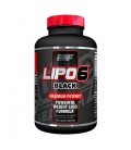 Nutrex Lipo 6 Noir Perte de poids Supplément de soutien 120 Capsules