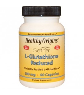 Healthy Origins L-Glutathion naturel multi vitamines capsules réduit 60 CT