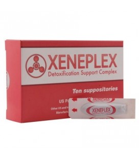 RemedyLink Xeneplex Glutathion Désintoxication Soutien complexe suppositoire 10 Count