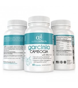95% HCA pur Garcinia extrait par Optimal Effects - Extreme Carb Blocker avec suppression action rapide de l'appétit et Fat Burn