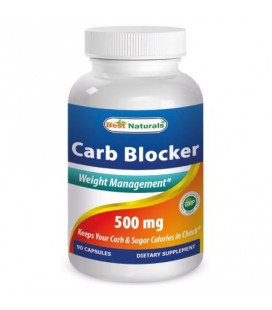 Best Naturals Carb Blocker Gestion du poids 90 Capsules