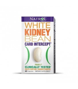 Natrol Haricot Blanc Carb Intercept Capsules 60 Ct