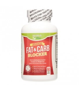 Maximum Slim Fat et Bloqueur de Glucides 60 Ct