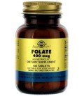 Solgar - Folate (Metafolin) 400 Mcg, 100 tablets
