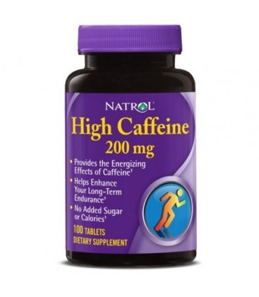 Natrol Comprimés haute caféine 100 Ct