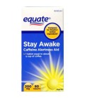 equate Stay Awake Max Force caféine aide à 200 mg Vivacité d'esprit comprimés 80 Ct