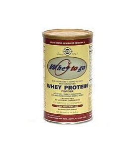 Whey To Go Protein (Vanilla) by Solgar - 12 Ounces