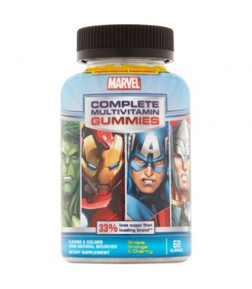 Marvel Avengers Assemble multivitamines gélifiés 60 ct