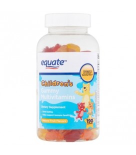 equate Les jujubes supplément de multivitamines pour enfants 190 ct