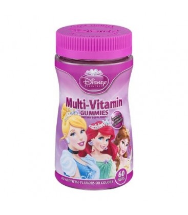 Disney Princesse multivitamines Gummies- 60 PCS 600 PIECE (S)