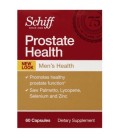 Schiff Santé de la prostate avec Palmetto le lycopène le sélénium et le zinc Supplément de la prostate 60 ct (Paquet de 4)