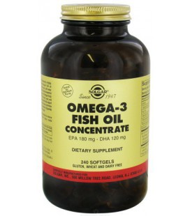 Omega 3 Fish Oil Concentrate - 240 - Softgel