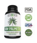 Saw Palmetto Capsules pour la santé de la prostate - Extrait et poudre Berry complexe pour réduire mictions fréquentes - DHT 