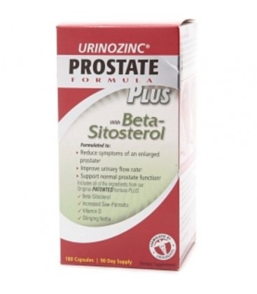 URINOZINC Formule de la prostate plus capsules 180 ea (Paquet de 2)