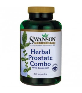Combo 200 prostate à base de plantes swanson Caps